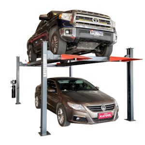 Katool KT-4H110 11,000 lb Four-Post Lift - Service and Storage