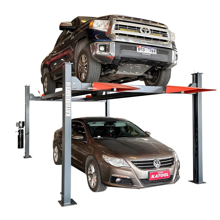 Katool KT-4H110 11,000 lb Four-Post Lift - Service and Storage